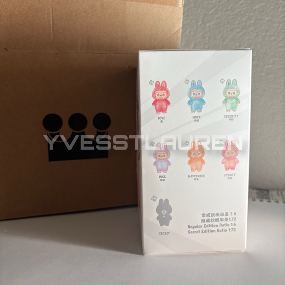 NIB 🍵 SERENITY 🍵 Big Into Energy Labubu v.3 - Picture 3 of 7